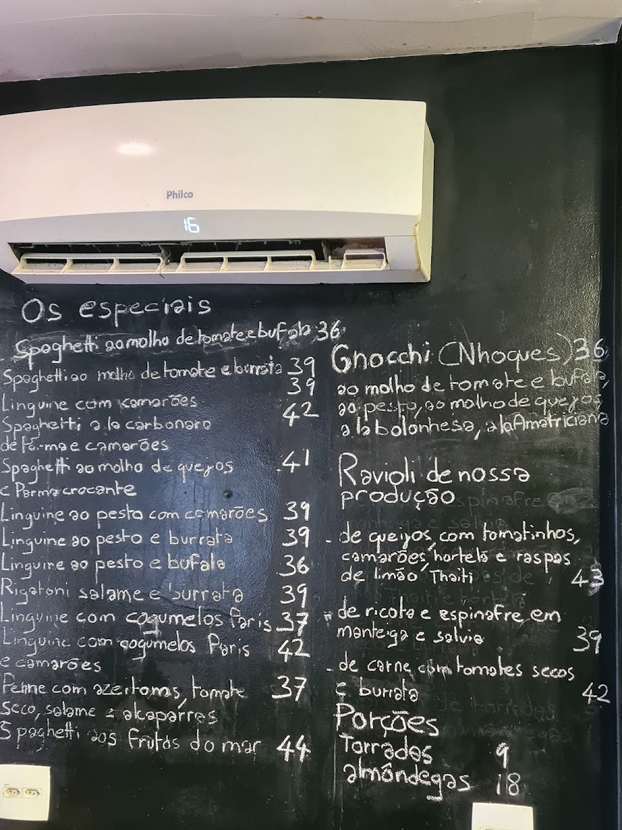 Menu O Macarrao - Restaurante Italiano-10