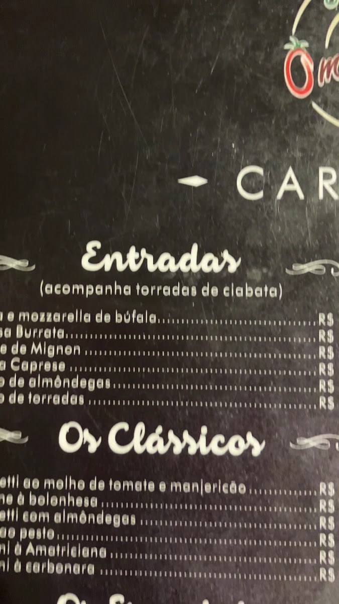 Menu O Macarrao - Restaurante Italiano-6